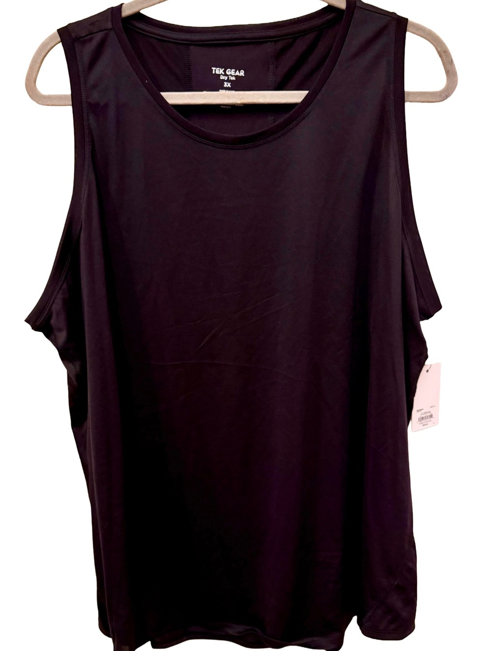 tek gear Black Performance Sleeveless Tank Top